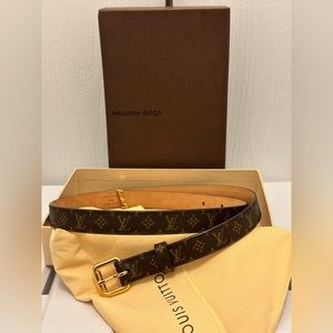 ✨ sold❗️Authentic LV Monogram Belt ✨